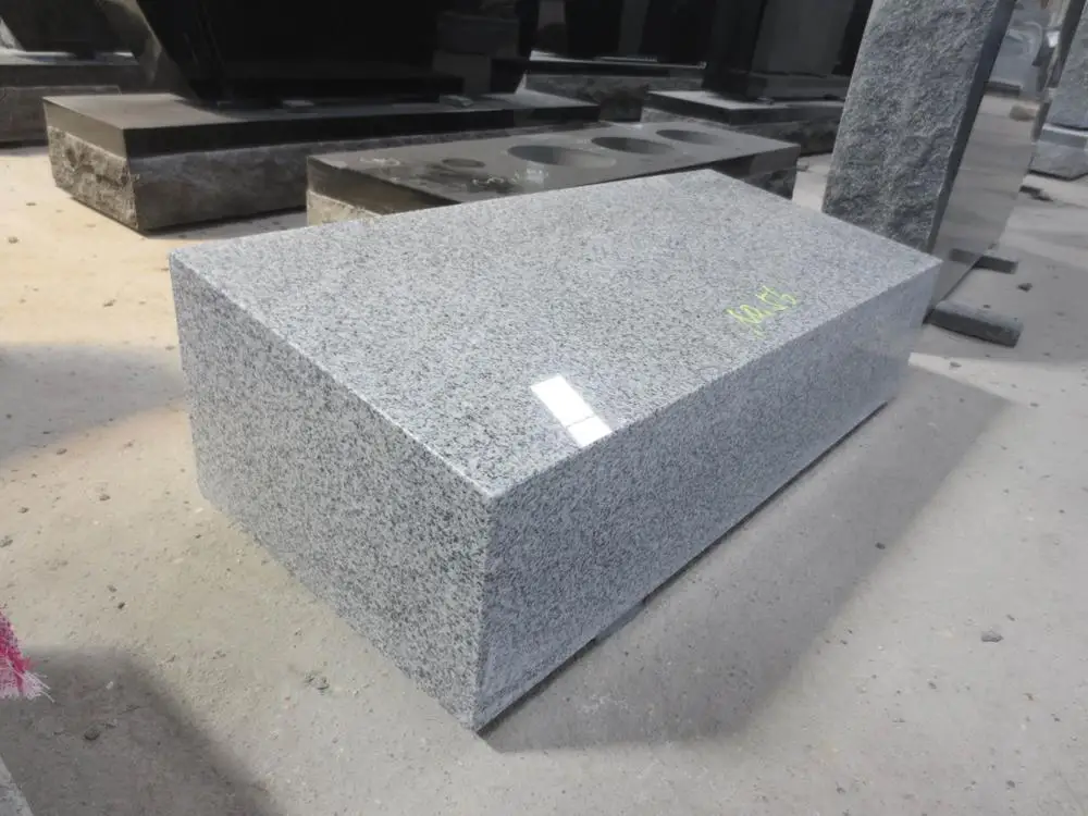 High Quality Headstone Granite Good Price Granite Tombstone Base Headstone Base