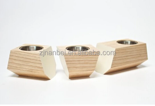 2024 Custom modern decorative wooden planter box, small wood succulent pots