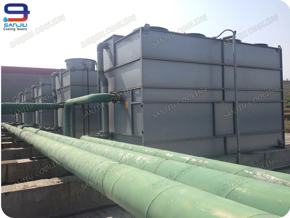 Cooling Tower with Drift Eliminators