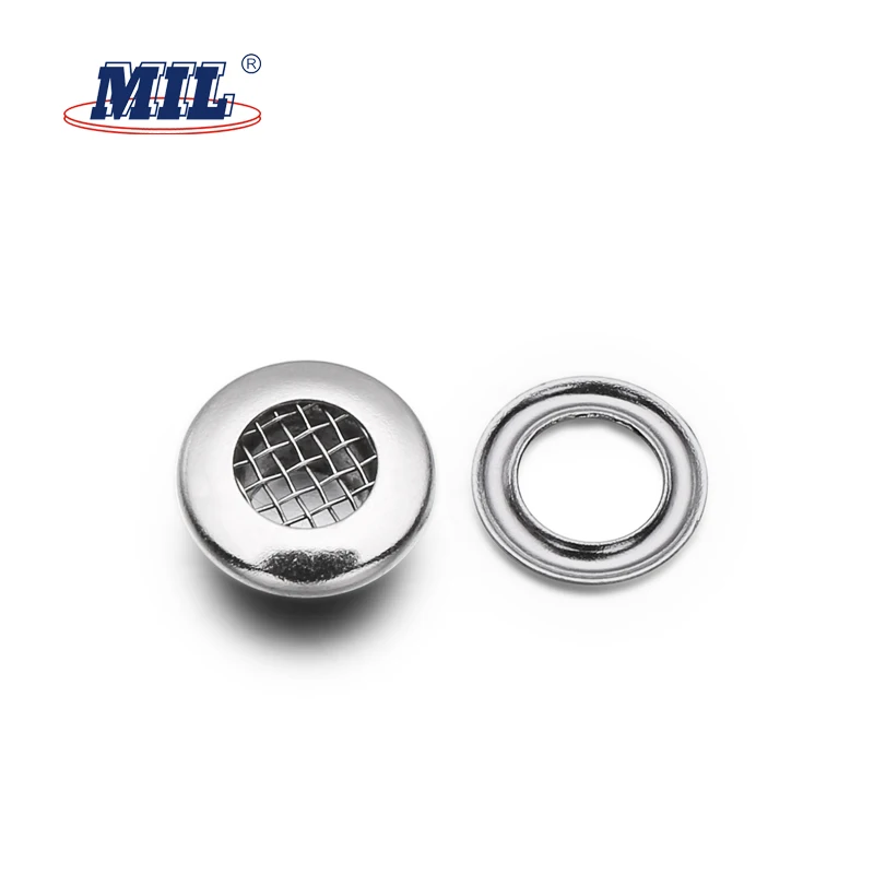 Wholesale New Design Fashion 10MM Metal Brass Mesh Eyelet