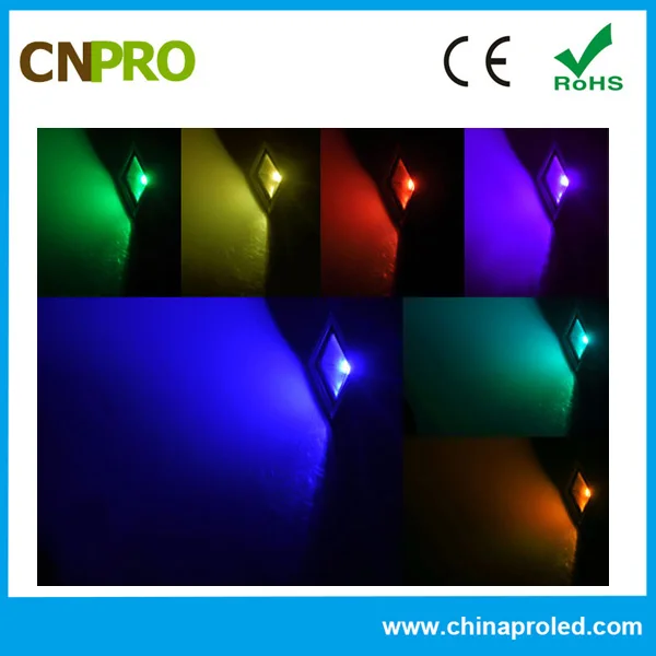 High lumen 150 Вт высокой мощности IP65 cob светодиодный прожектор, RGB color изменение открытый 50 Вт 100 Вт привело