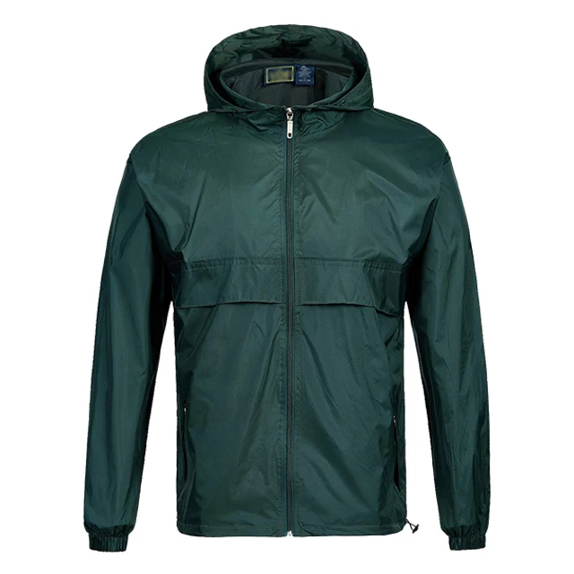 Легкая дождевая куртка унисекс, водонепроницаемый дождевик с капюшоном