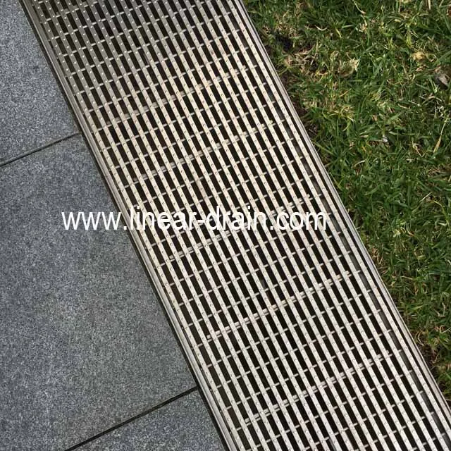 stainless steel bathroom channel drains/ pool drain cover/floor drain cover plate(experienced manufactory)