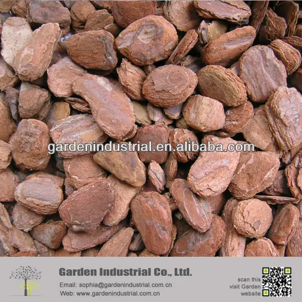 Pine Bark Nuggets for Garden Mulch