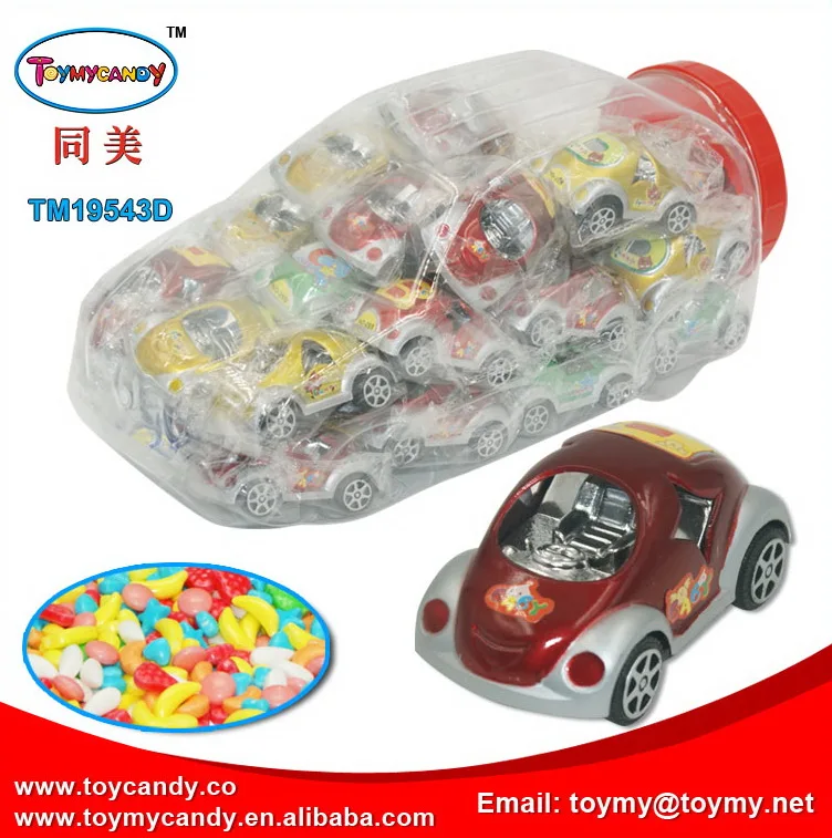 2018 Kids small toy cars from China exporter pull back mini car in big car bottle