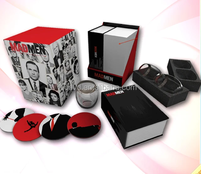 madman movie Blu-ray box sets square box & triangle tray box assembly packaging kits