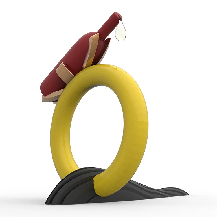 Sculture Moderne In Metallo Human Body Abstract Art Sculpture Metal Modern Abstract Sculpture