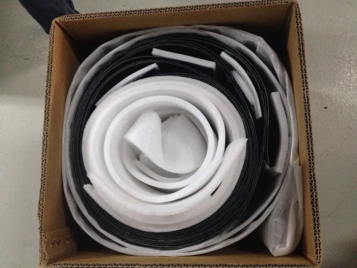 144W Flexible Thin Film Laminated Solar Panel 5392*378*1.5mm without adhesive tape