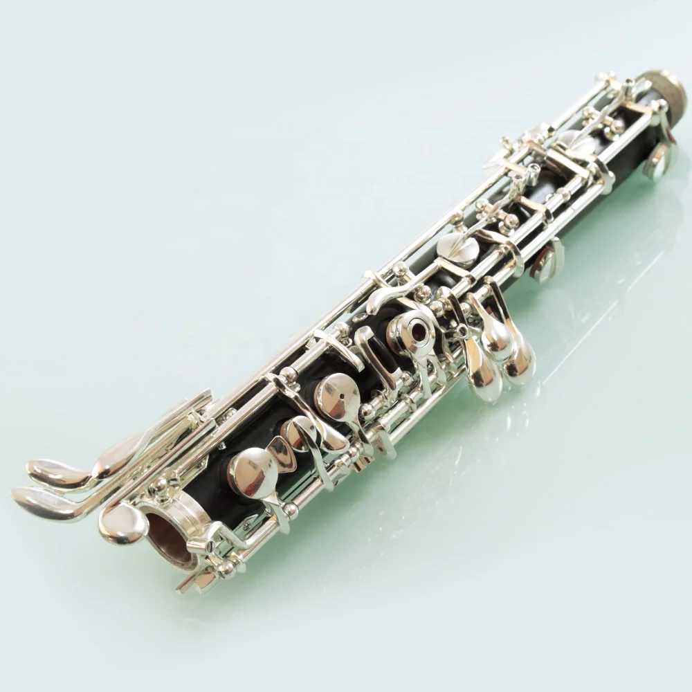 Roffee Adult Type Silver Plated Semi Automatic Ebony Oboe