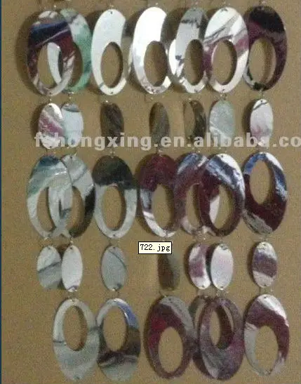 hot sale silver hanging beaded curtains for weddings