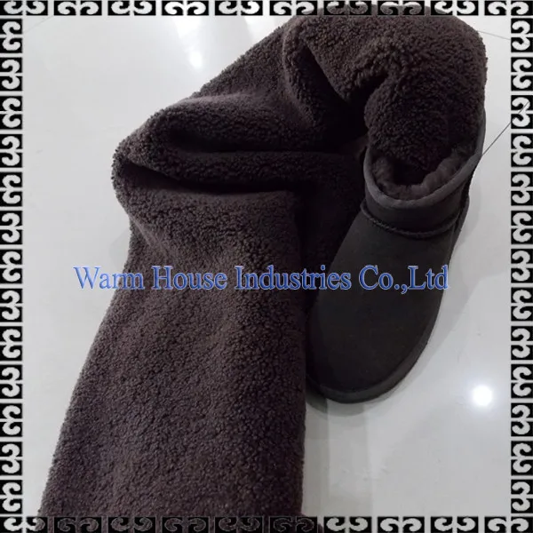 высокое качество стриёеной овчины материал подкладки в обувь