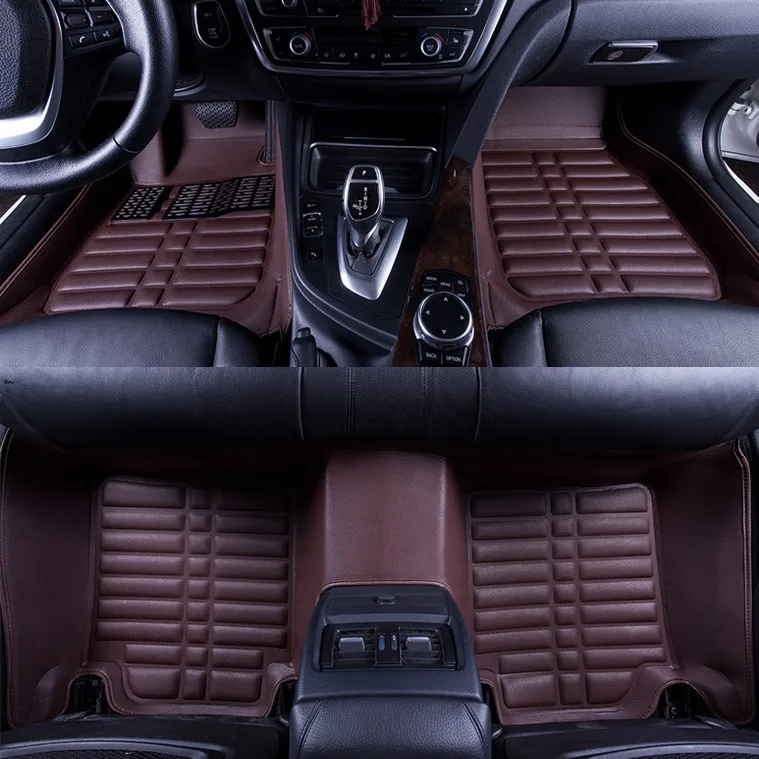Non skid 6D car mat Leather 5D car floor mats for KIA Morning Picanto