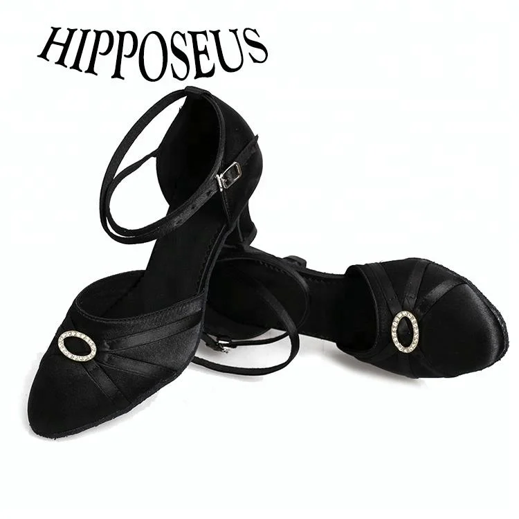 516 Black Heel 5CM/7CM Woman Latin Dance Shoes