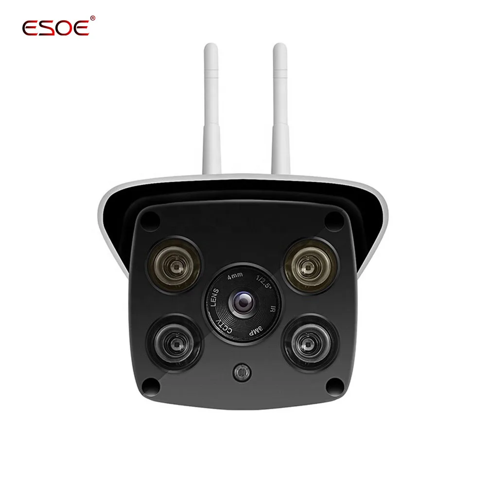 2021 New Hot Sale Full HD 1080P 2MP Wireless Wifi IP Outdoor Waterproof IP66 Network Two Way Audio IR Night Vision CCTV Camera