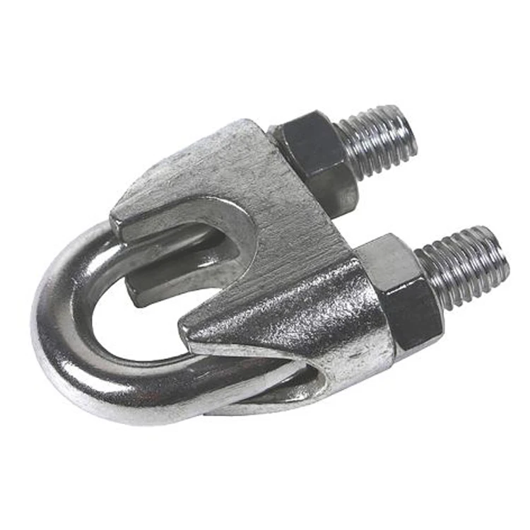 China Supply Cheap Price Stainless Steel Rigging Hardware Din741 Wire Rope Clips