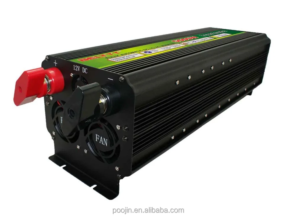 5000W 24V CE & ROHS сертифицированный инвертор солнечной энергии модифицированный синусоидальный мощности с большой емкостью