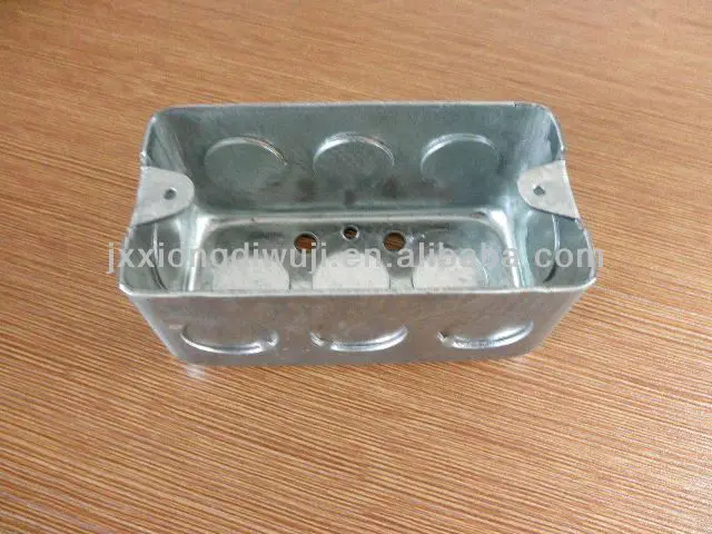 cUL Approved 58361 Steel Rectangular Electrical Conduit Handy Box