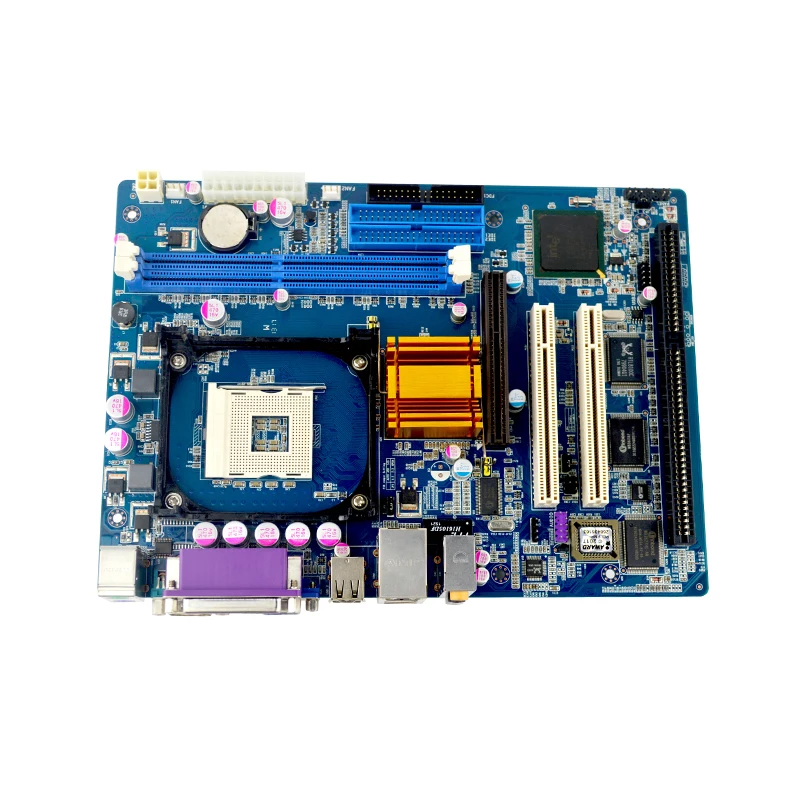 Hot sale Intel Chipset 845 socket478 industrial atx gaming motherboard for Arcade games