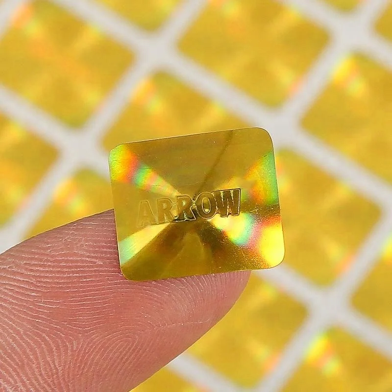 
Free design custom authentic hologram stickers,high quality certificate hologram stickers 