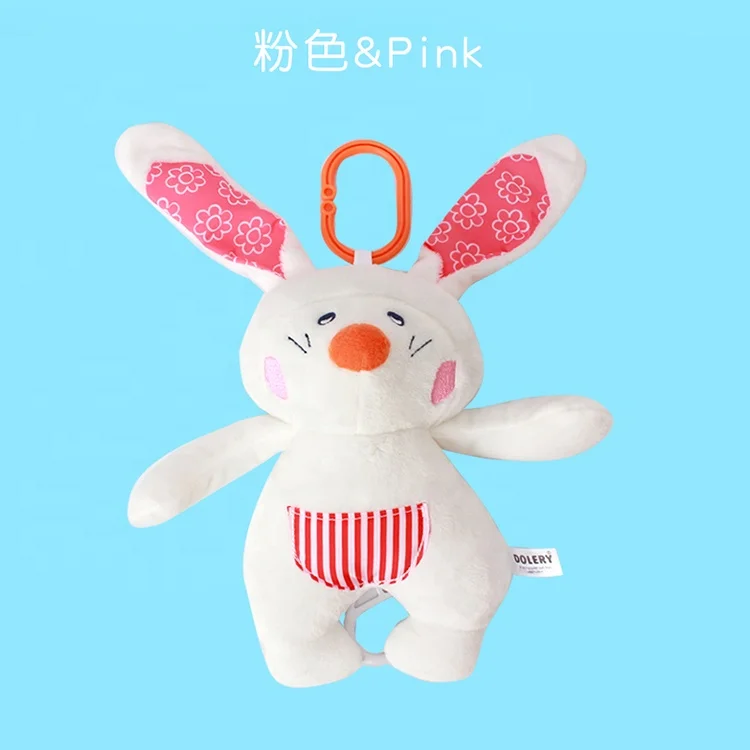  Мягкая музыкальная игрушка Dolery Rabbit Pull для детской