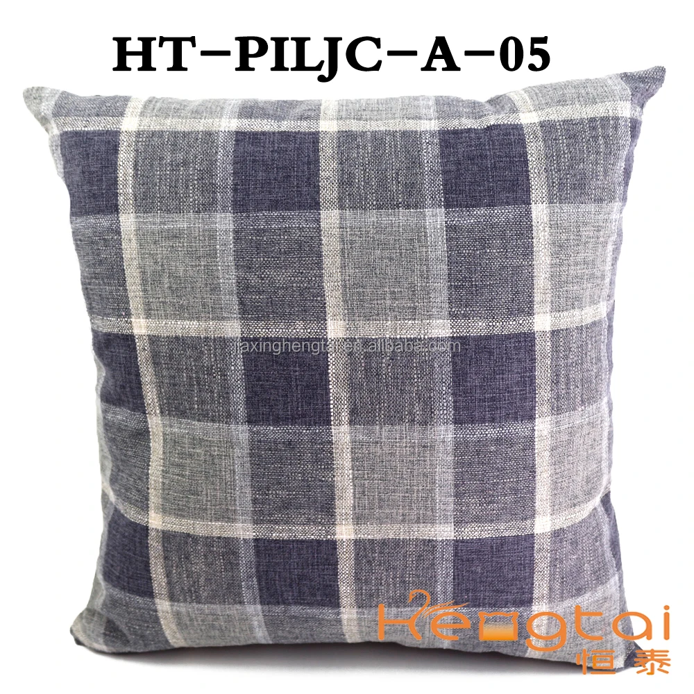 Custom Wholesale Decorative Cushion Cover Linen Cotton Throw Pillow Case