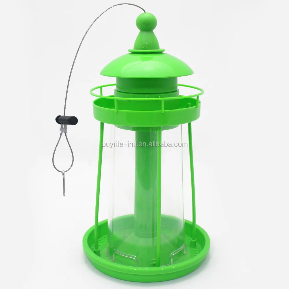 Новый дизайн, лидер продаж, Легкий дом, пластиковая кормушка для семян птиц