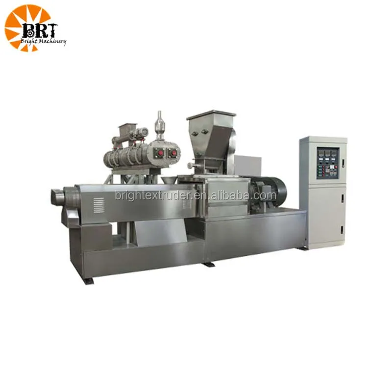 Соевый белок прессуя машина TVP самородки экструдер Соевые куски обработки линии