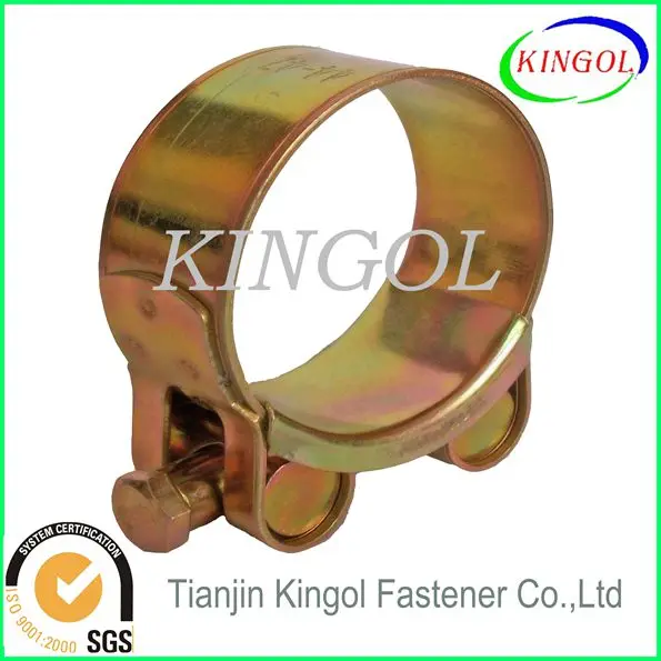 
Pipe Clamp Usage and Spring Clamp Structure Worm Drive Hose Clamp 