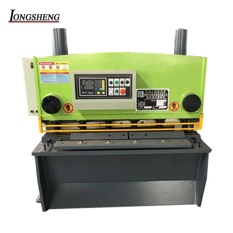 Europe standard stainless steel metal sheet iron plate manual guillotine shearing cutting machine