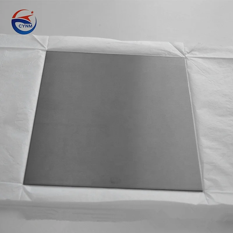 Mass products price polished niobium sheet on sale