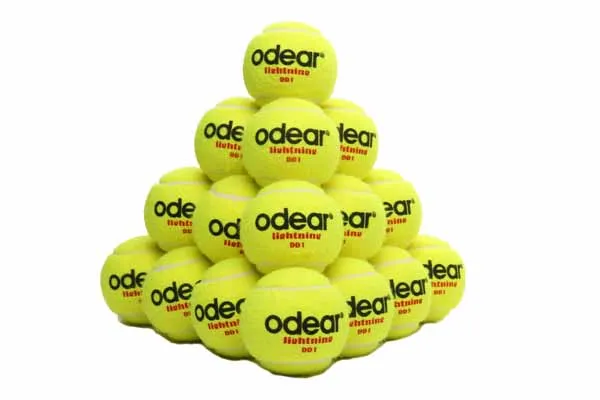 Odear Factory price Bulk packing pressureless Tennis ball with custom logo for training