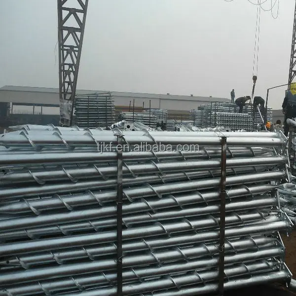 ground screw pole anchor for solar panel mounting system