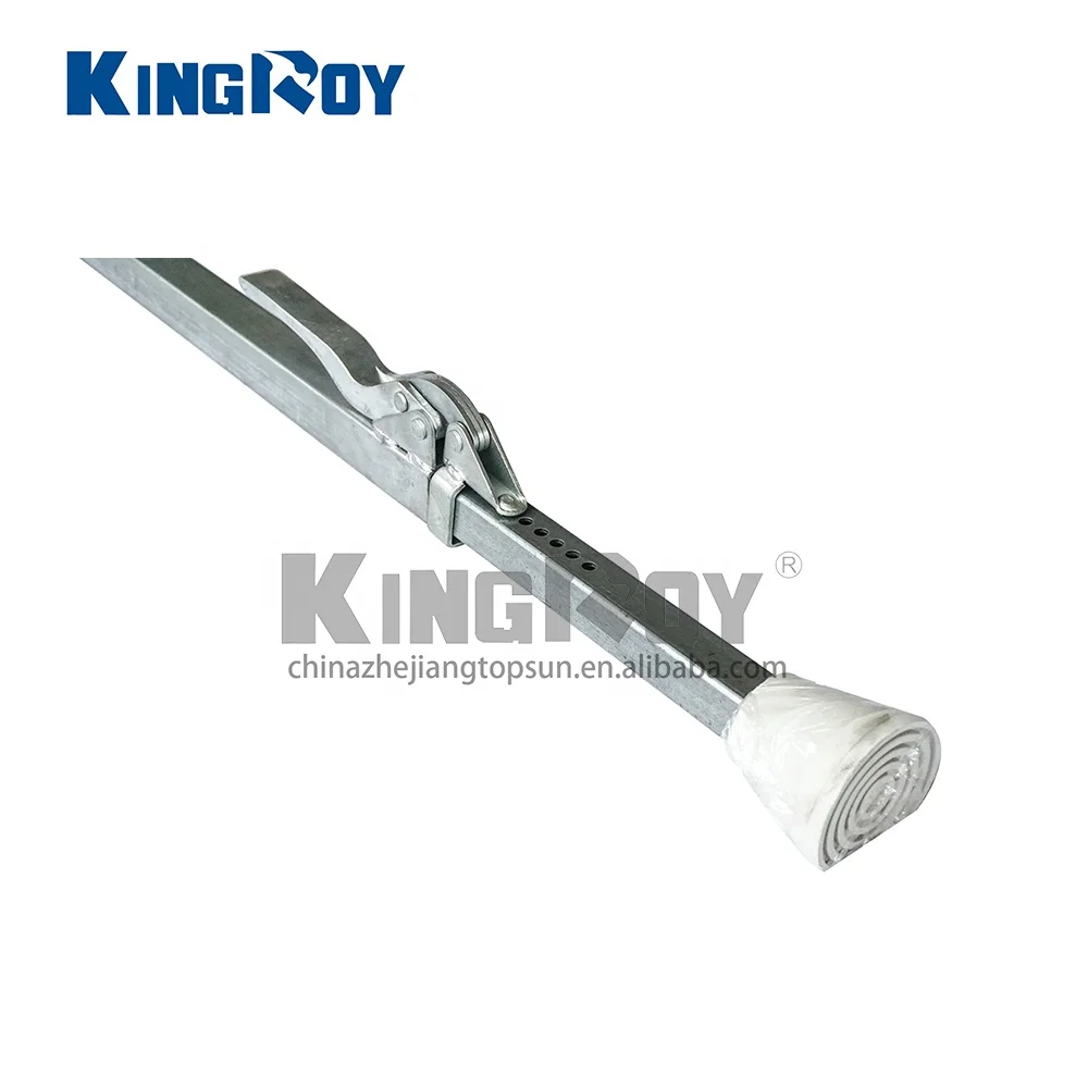 1881mm-2934mm steel square cargo control bar container ratcheting load lock  cargo stabilizer bar