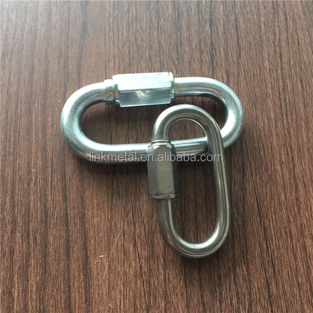 
stainless steel 304 polished round quick link 