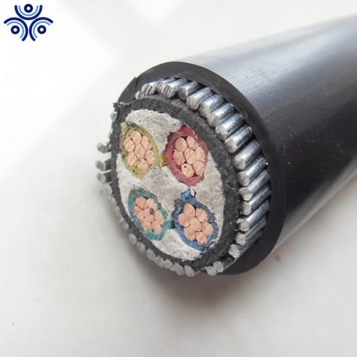 Low Voltage Steel Wire Armored 150MM2 Power Cable