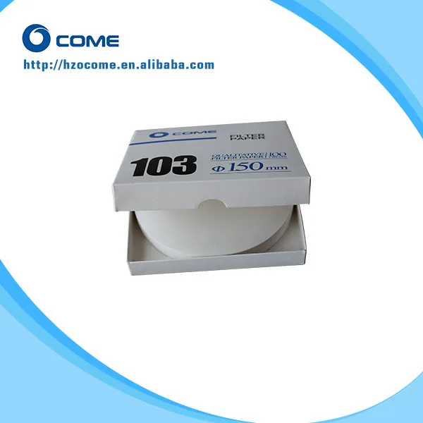 Ocome 125mm grade 1 qualitative laboratory filter paper