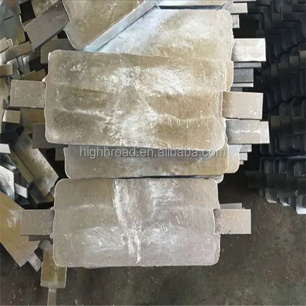 Marine Sacrificial zinc Anode for ships, cathodic protection