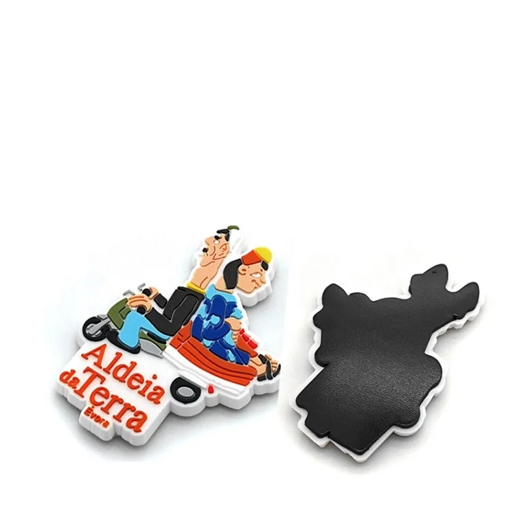 Wholesale factory refrigerator magnets with custom logo cheap rubber 2d/3d PVC fridge magnet custom