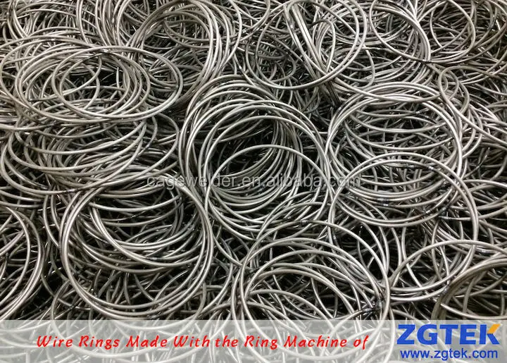 
Ring butt welding machine for filter bag cage 