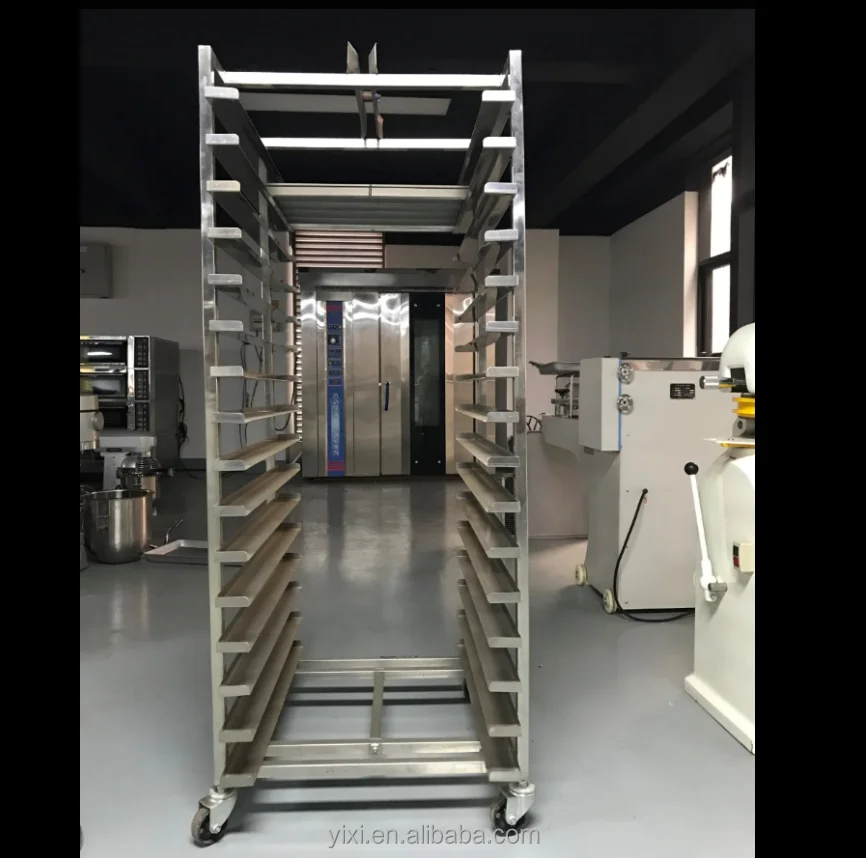 Commercial Bakery Used electric Type Rotary Oven Toast Bread Making Production Line Bakery Machine on Sale for YZD-100