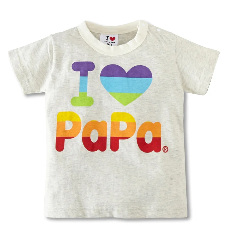 
Baby Unisex Love Printing Family Theme Plain White T Shirt Low Price 