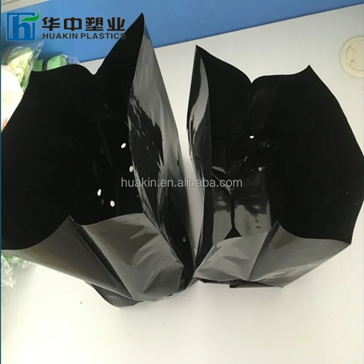 1 gal 2 gal 3gal 5gal 10gal black plastic grow planting greenhouse vegetable nursery bags