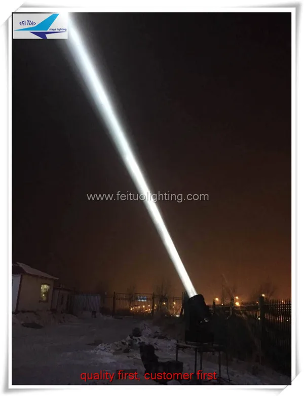 High brightness 7000w Super beam outdoor sky search light IP65 7kw moving head xenon searchlight By sea
