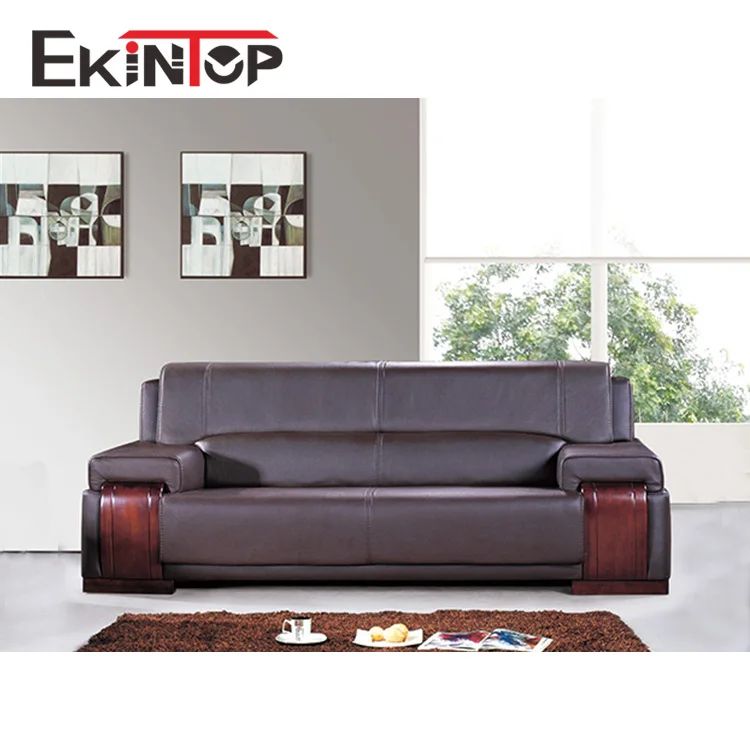 High Quality Office Furniture Modern Comfortable Office Sofa Set Leather Reception Sectional Sofa Reception Business Office Sofa