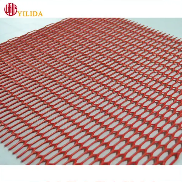 Aluminium hexagonal shape expanded metal mesh for decoration