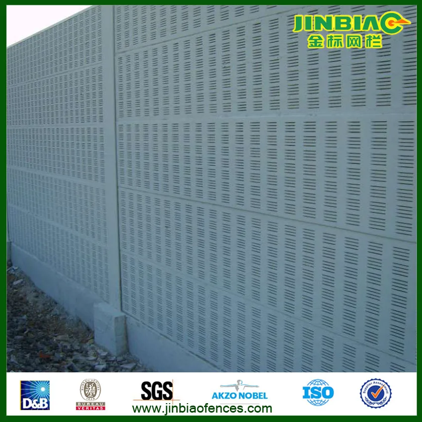 металла шоссе звуковой барьер доска для снижения уровня шума