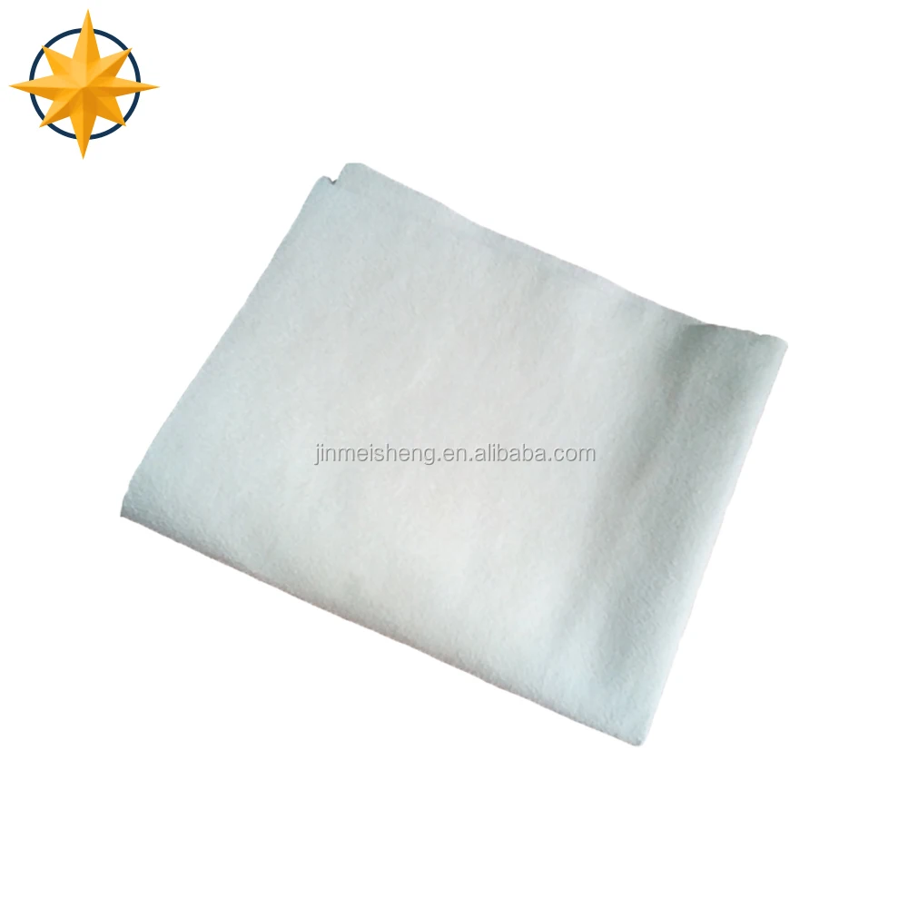 100% polyester microfiber nonwoven fabric for cleaning