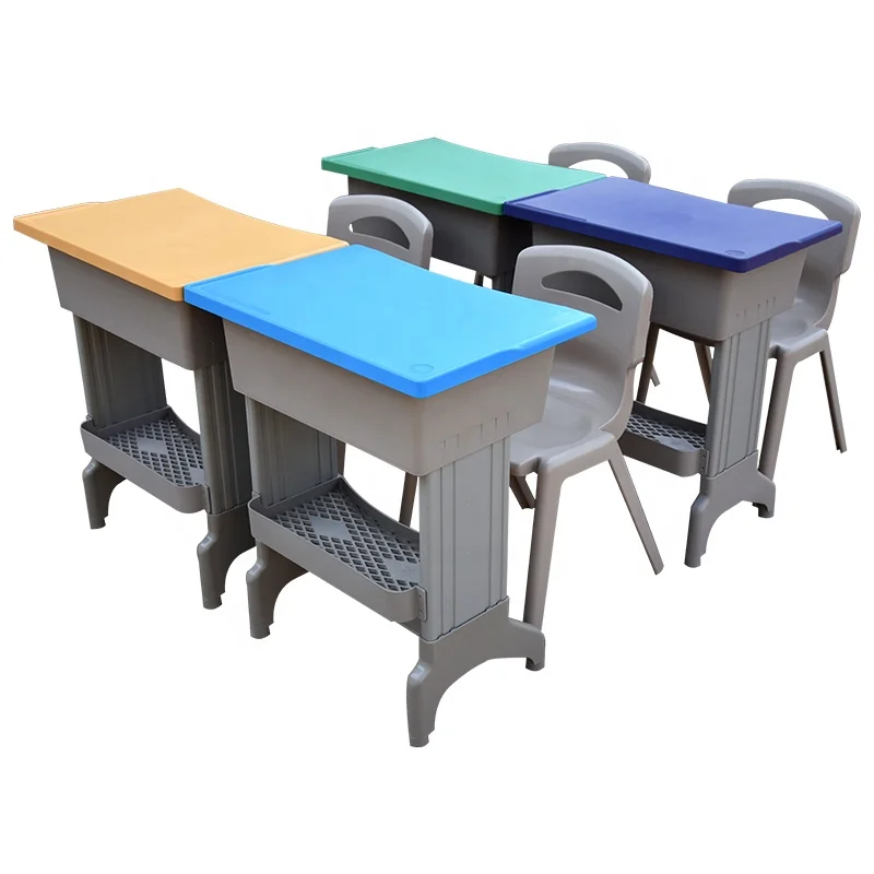 eco-friendly desk and chair for 3-18 years school