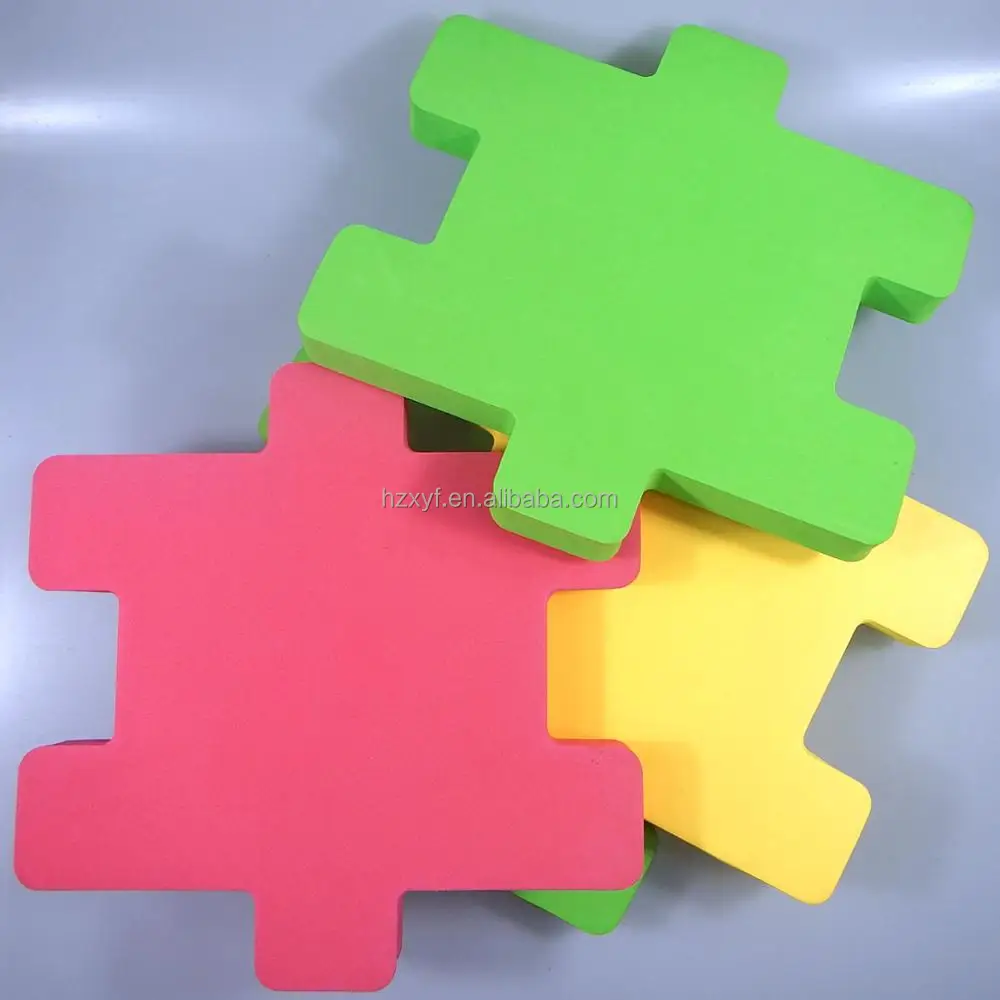 Giant Foam Puzzle Blocks Interlocking Jigsaw Puzzle Jumbo Bricks for Kids Outdoor Group Game