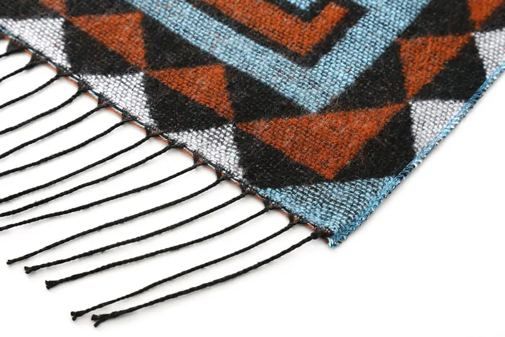 New arrival women fashion smaller size aztec poncho